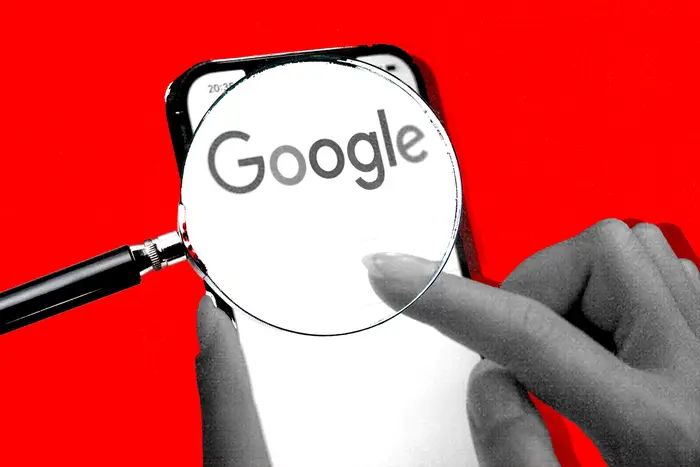 Loupe sur le moteur de recherche Google