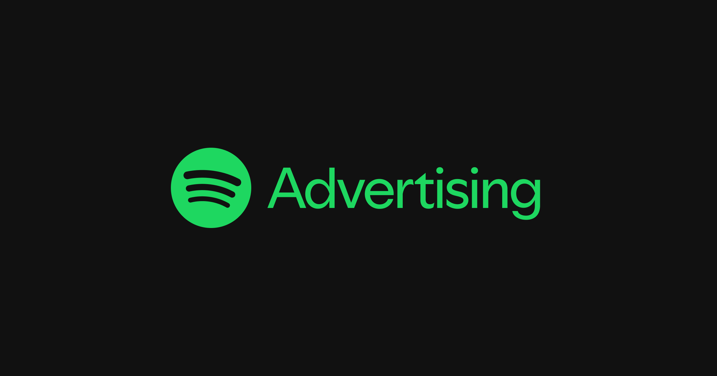 Le logo Spotify Advertising